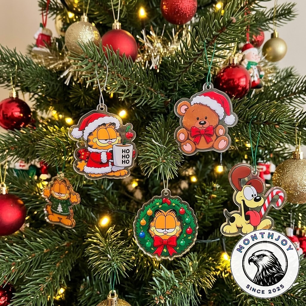 Garfield and Friends Christmas 2026 Advent Calendar - side panel showing Christmas branding