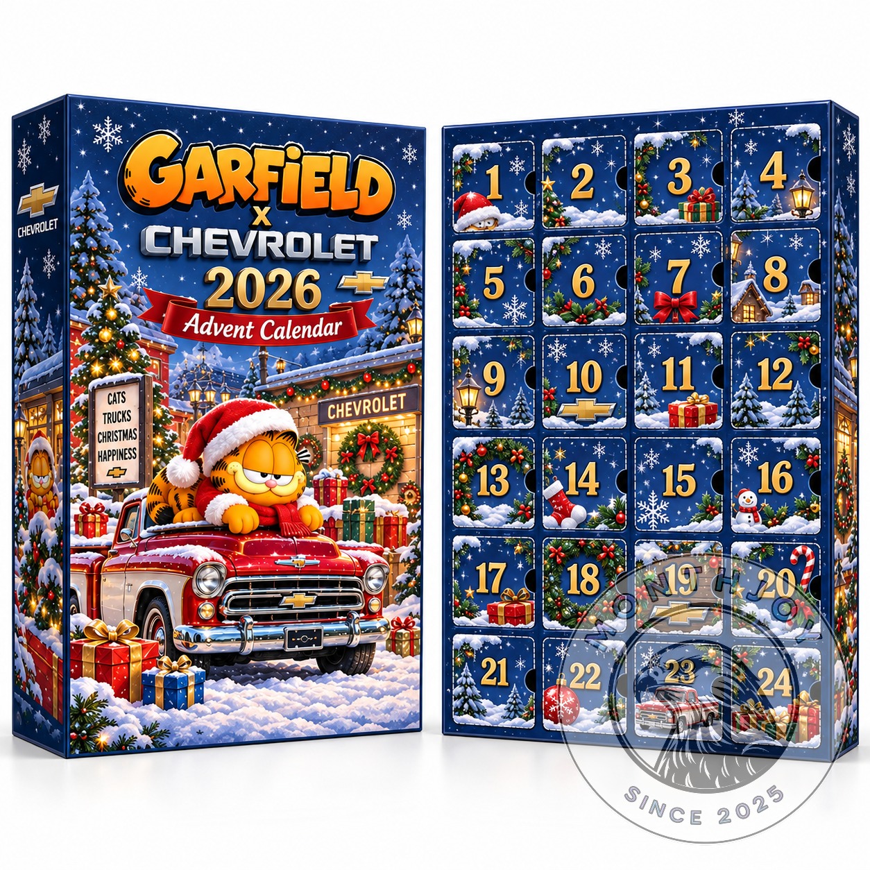 Garfield x Chevrolet Christmas 2026 Advent Calendar - photo 2