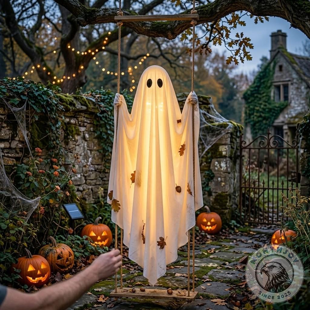 Ghost Halloween 2026 Hanging Light Decoration - photo 2