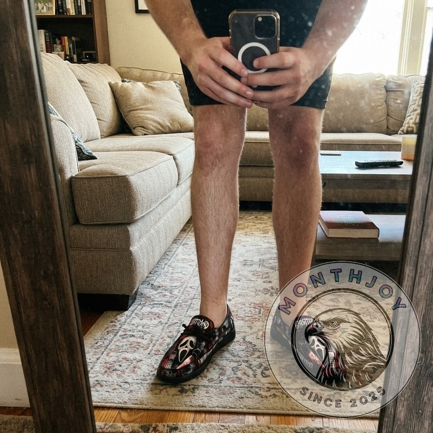 Ghostface What's Your Favorite Scary Movie Halloween Loafer Shoes - photo 3