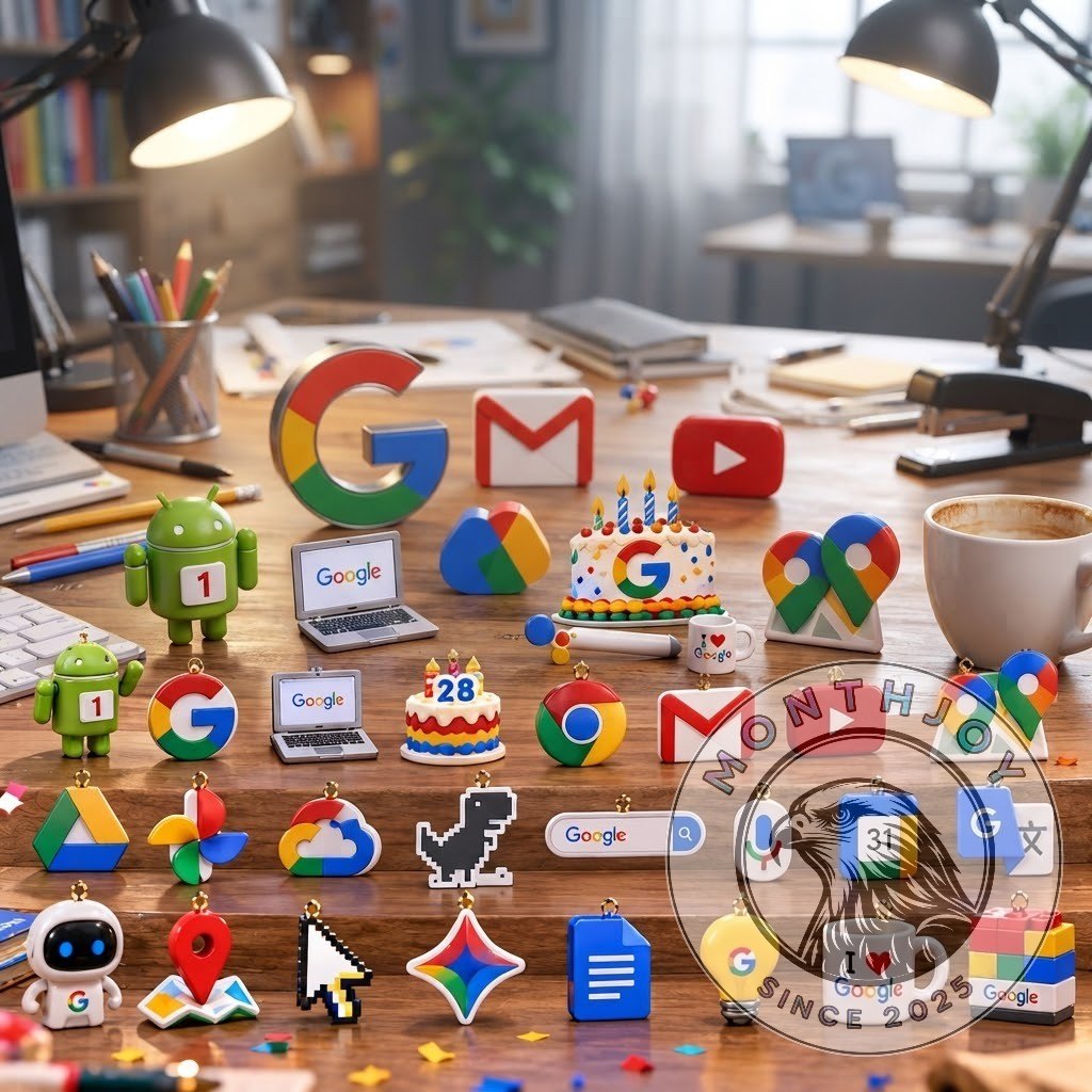 Google 28th 1998-2026 Birthday 2026 Advent Calendar - photo 3