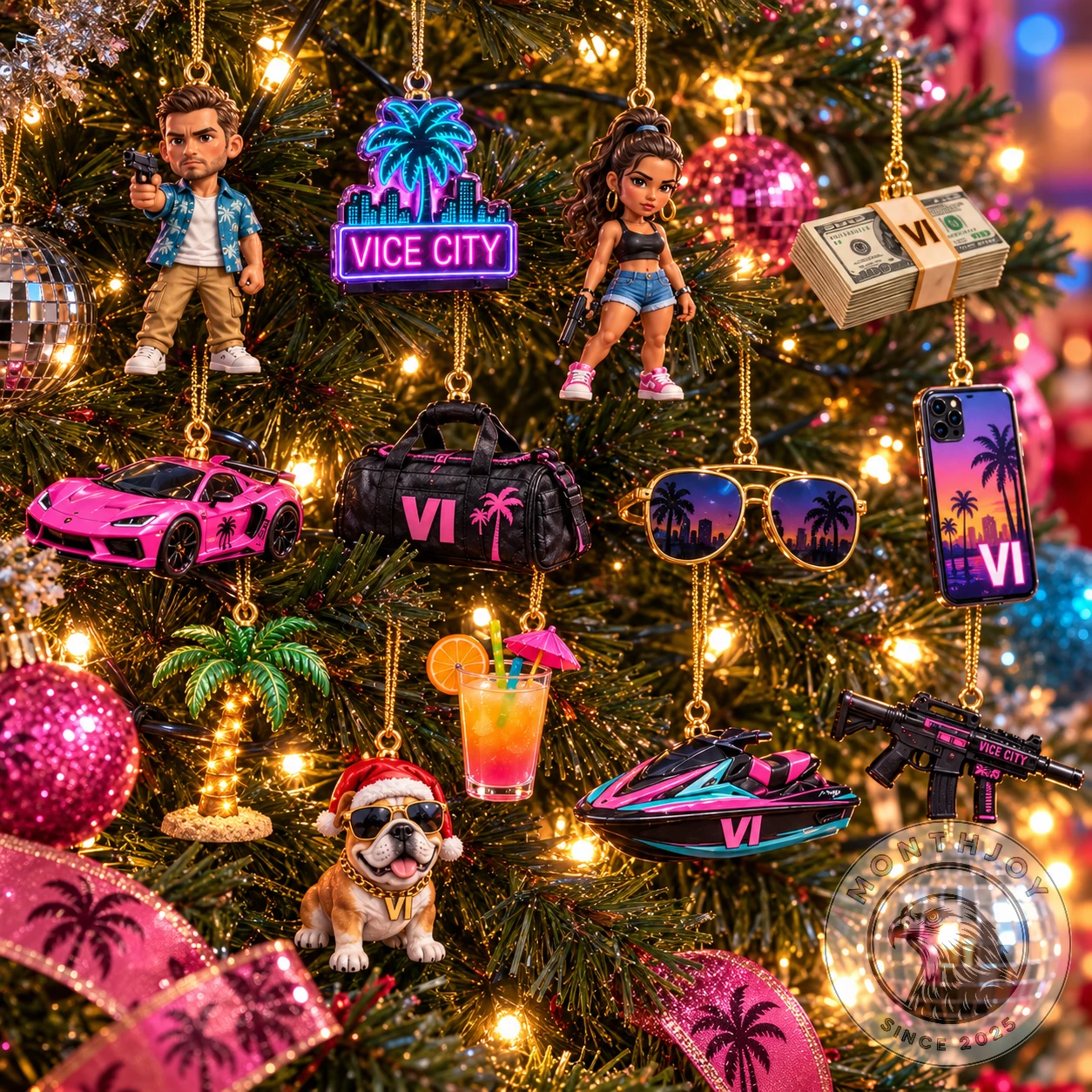 GTA 6 Christmas 2026 Advent Calendar - Front View
