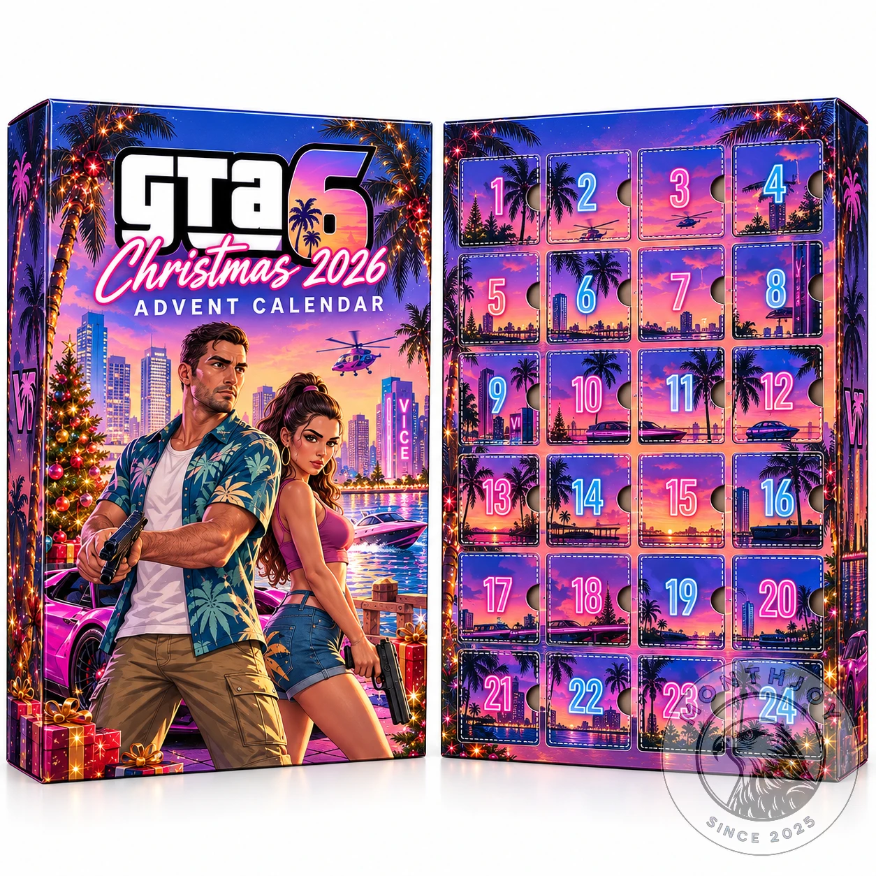 GTA 6 Christmas 2026 Advent Calendar - Detail View