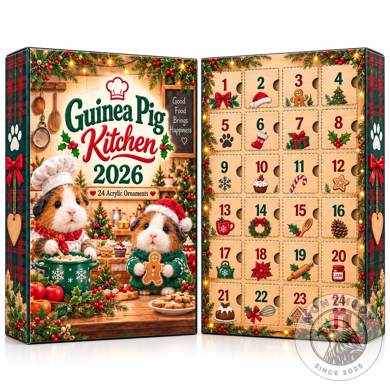 Guinea Pig Kitchen 2026 Advent Calendar - Product View