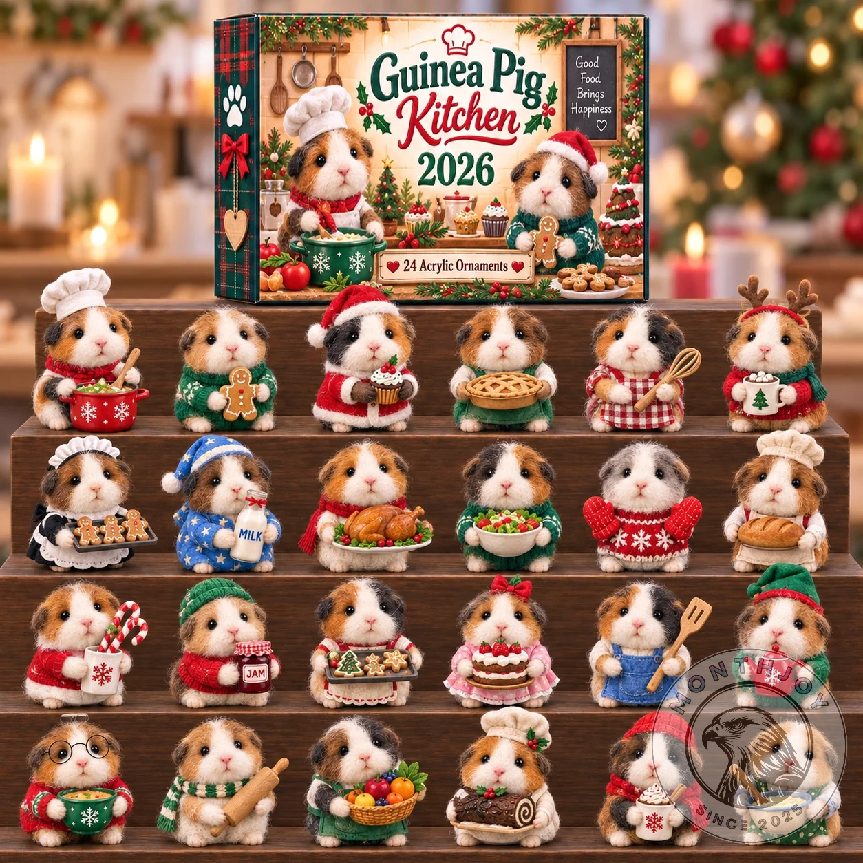 Guinea Pig Kitchen 2026 Advent Calendar - Artwork Detail