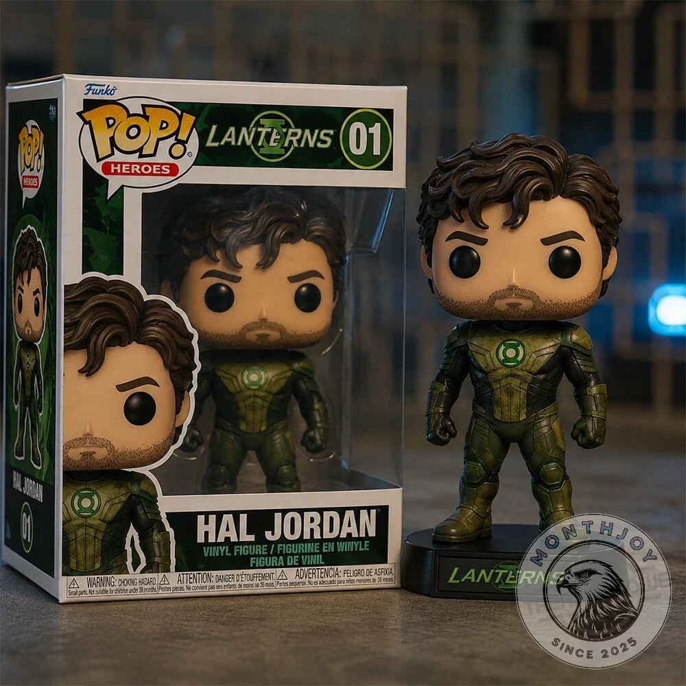 Hal Jordan Lanterns DC 01 Pop-Style Figure - Front View