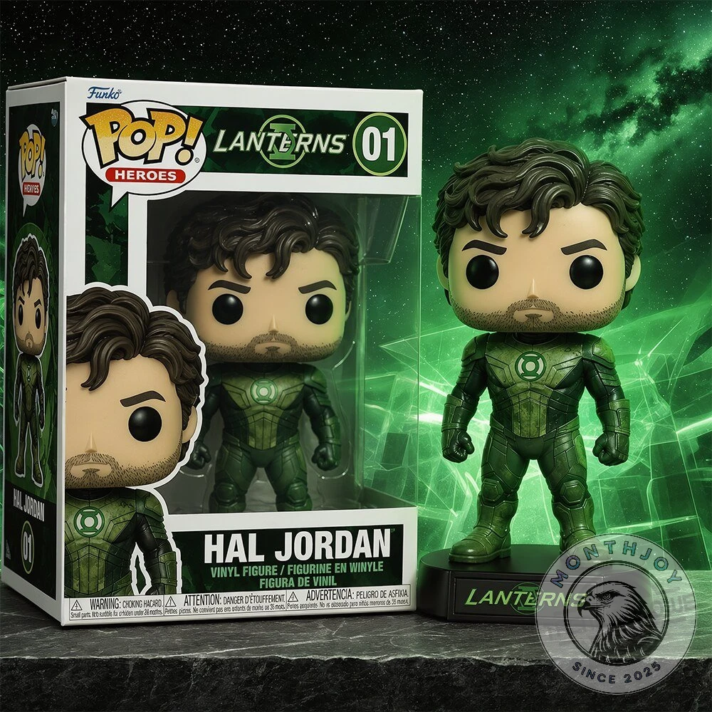Hal Jordan Lanterns DC 01 Pop-Style Figure - Close-Up