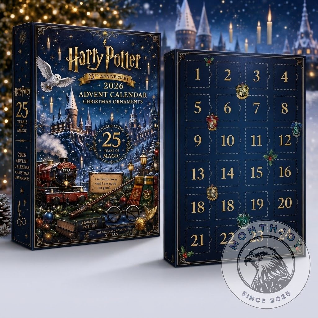 Harry Potter 25th Anniversary 2026 Advent Calendar Christmas Ornaments - photo 2
