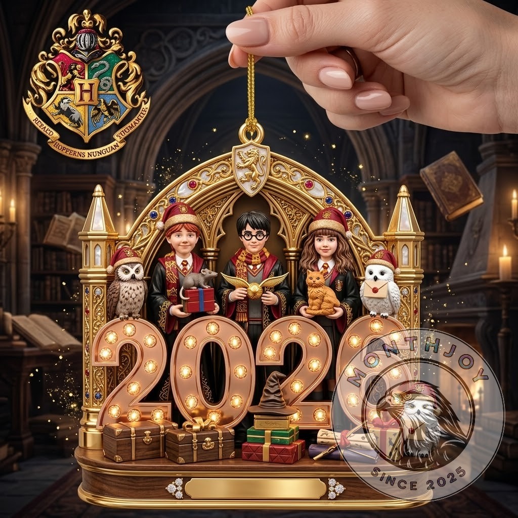 Harry Potter 25th Anniversary Christmas Tree Hanging Ornament 2026