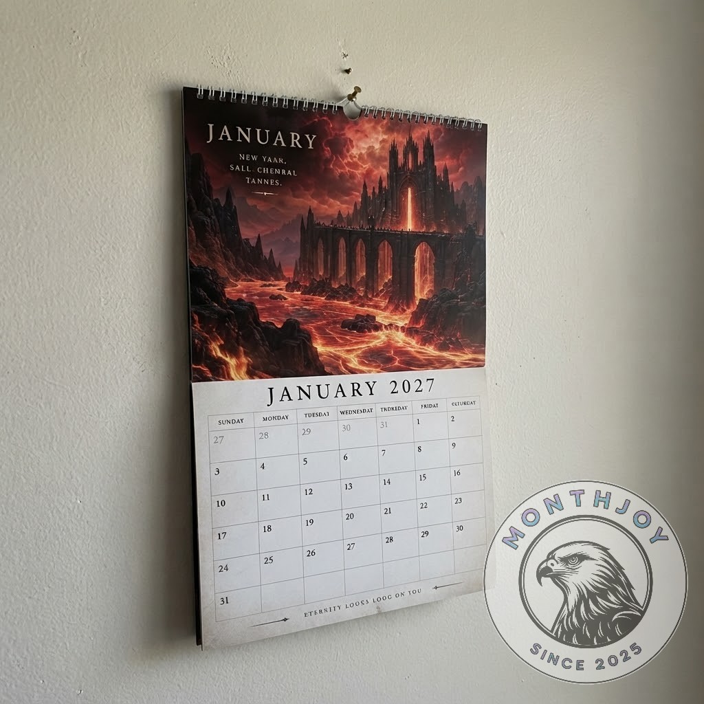 Hell Dark Fantasy 2027 Wall Calendar - photo 3