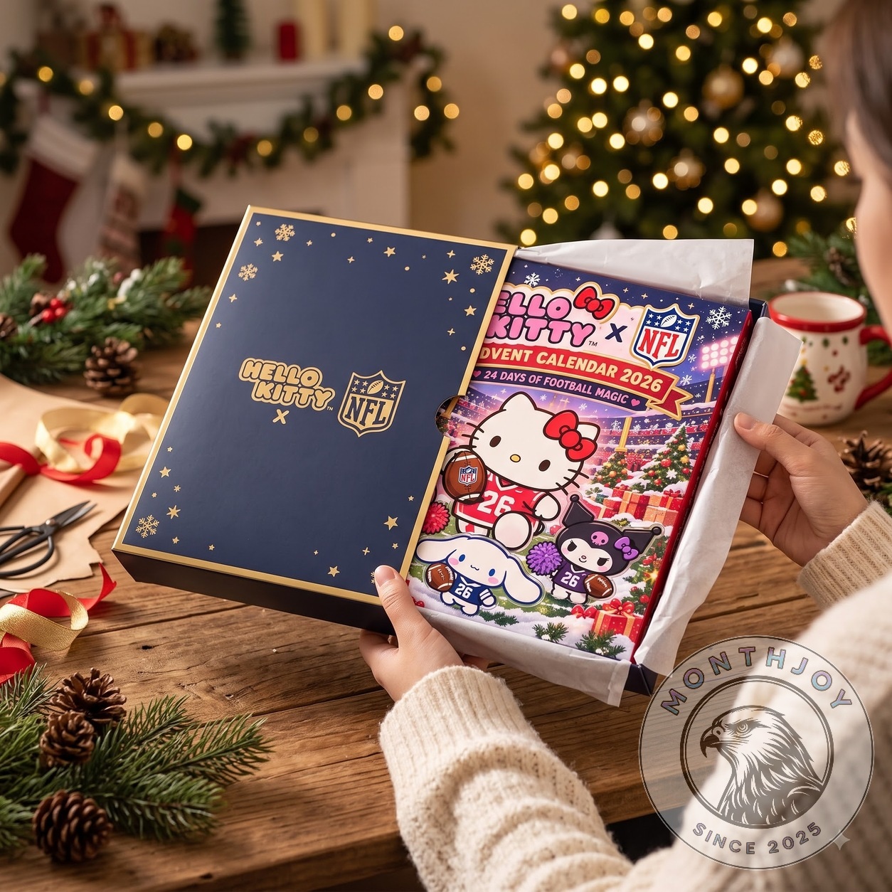 Hello Kitty NFL Christmas 2026 Advent Calendar - photo 2