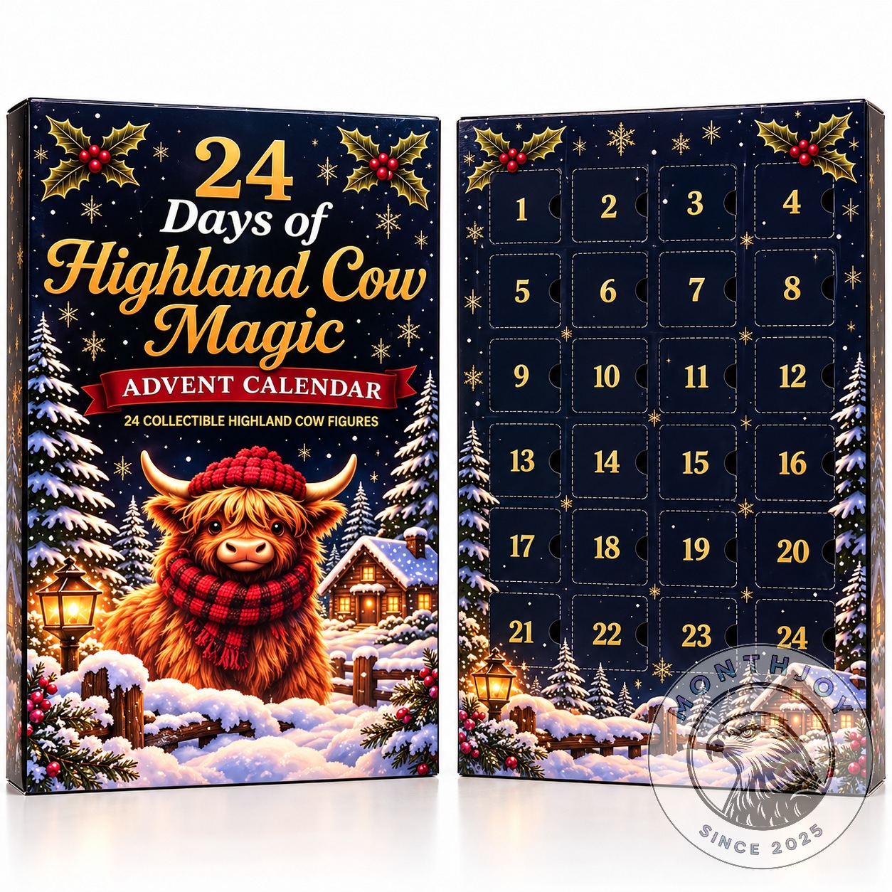 Highland Cow Squishy Advent Calendar 2026 - photo 2