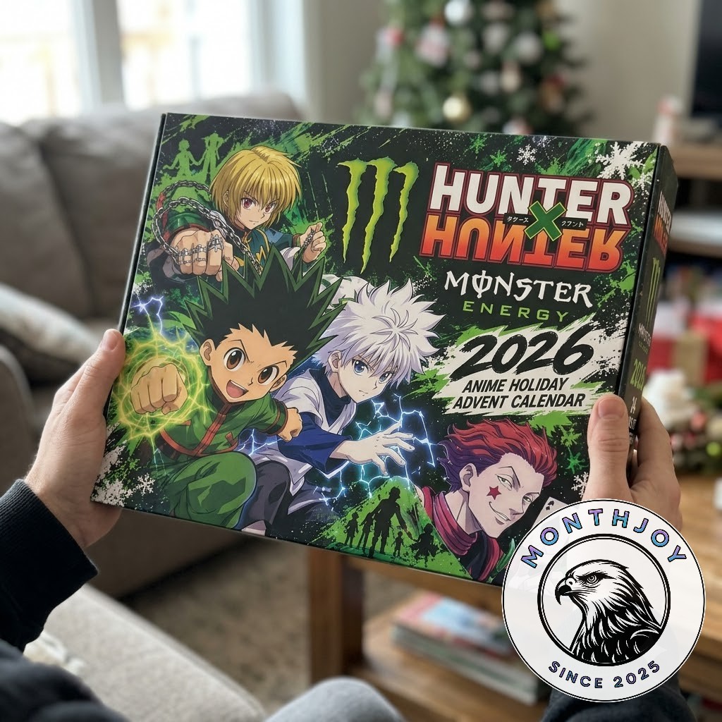Hunter x Hunter x Monster Energy 2026 Anime Holiday Advent Calendar - photo 2
