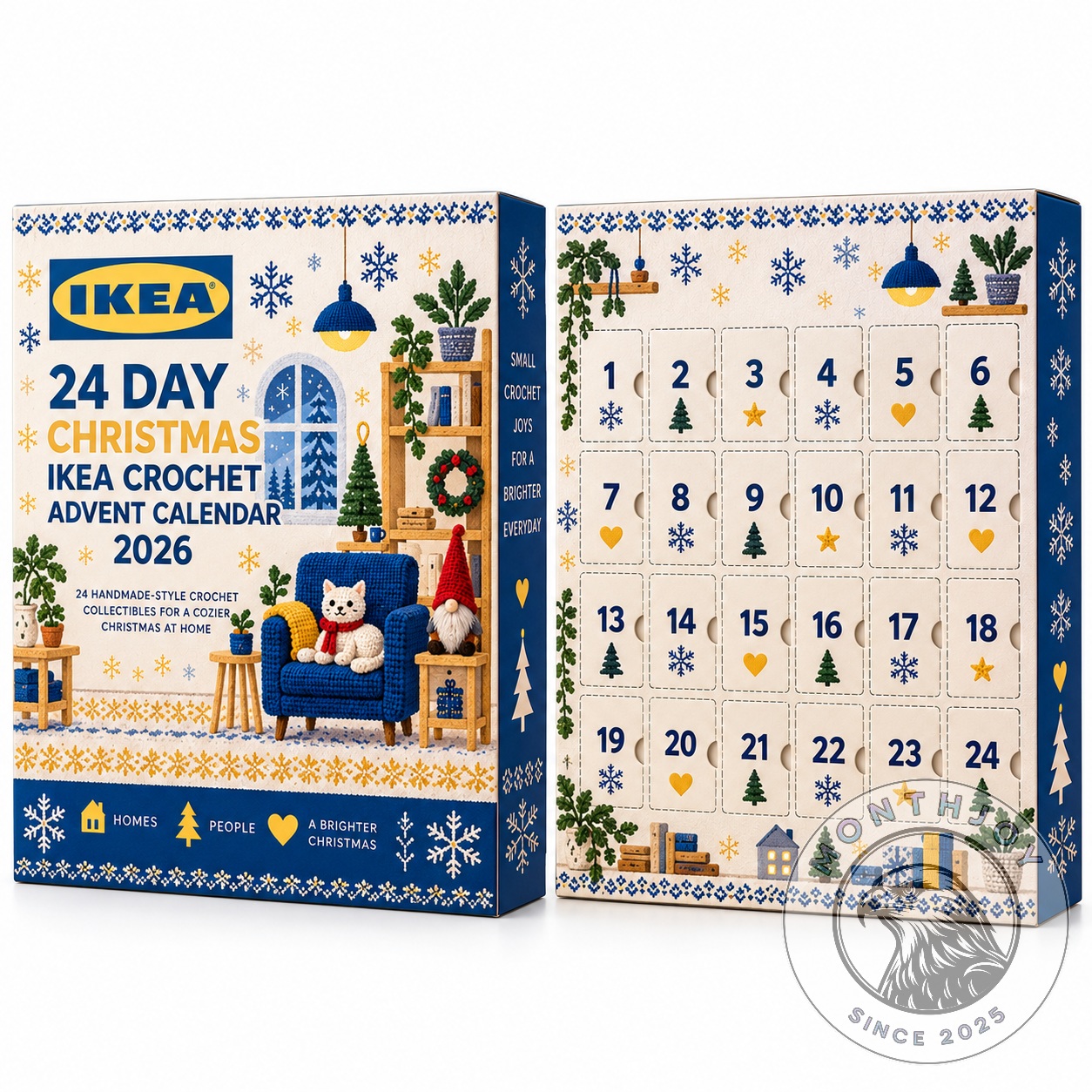 IKEA 24 Day Christmas Crochet Advent Calendar 2026 - photo 2
