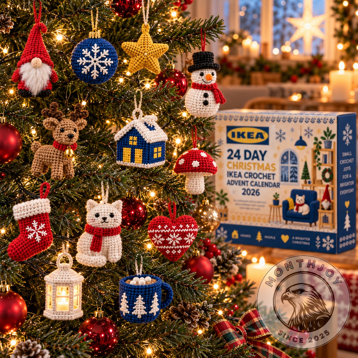 IKEA 24 Day Christmas Crochet Advent Calendar 2026 - photo 3