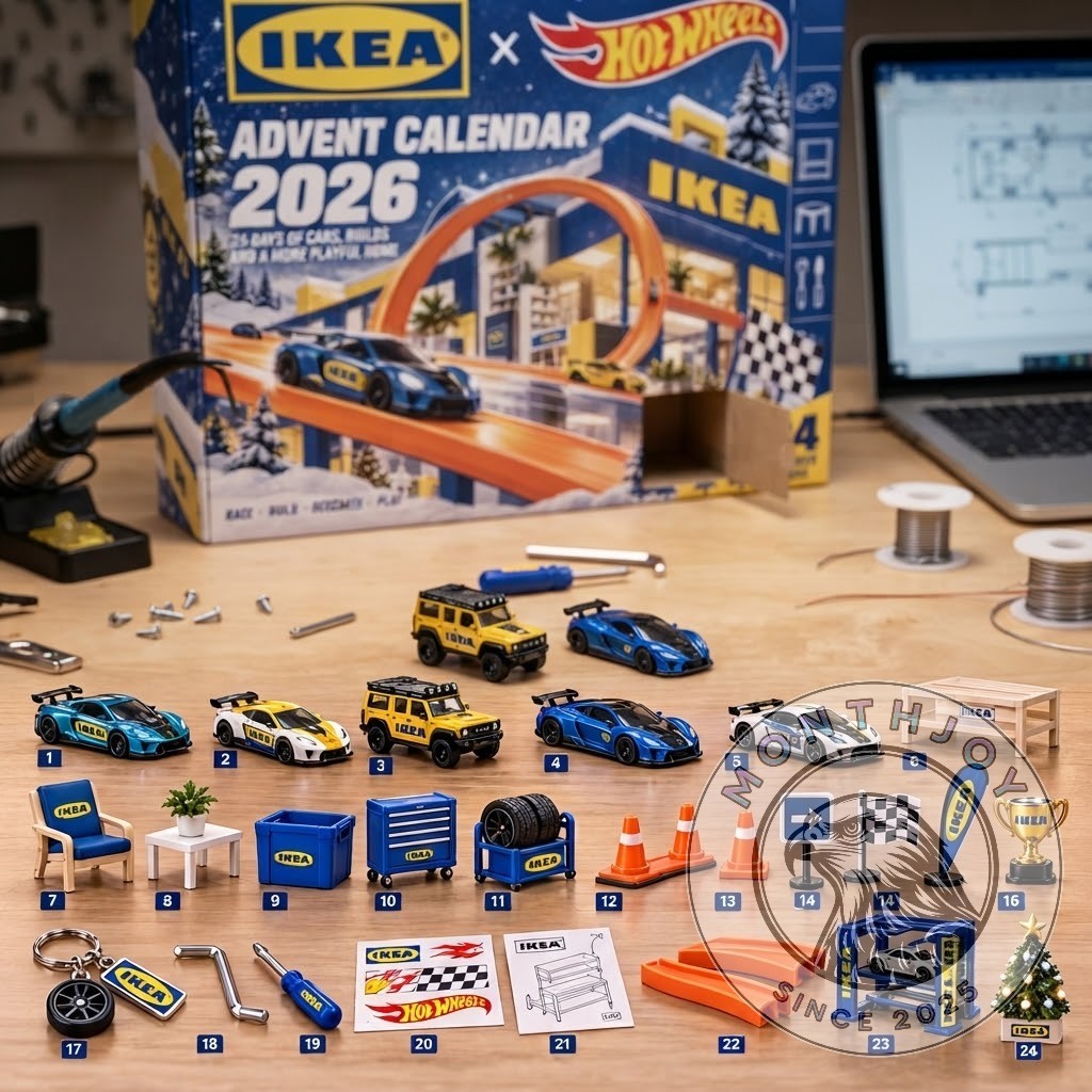 IKEA x Hot Wheels 2026 Advent Calendar - photo 2