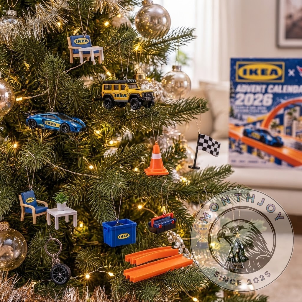 IKEA x Hot Wheels 2026 Advent Calendar - photo 3