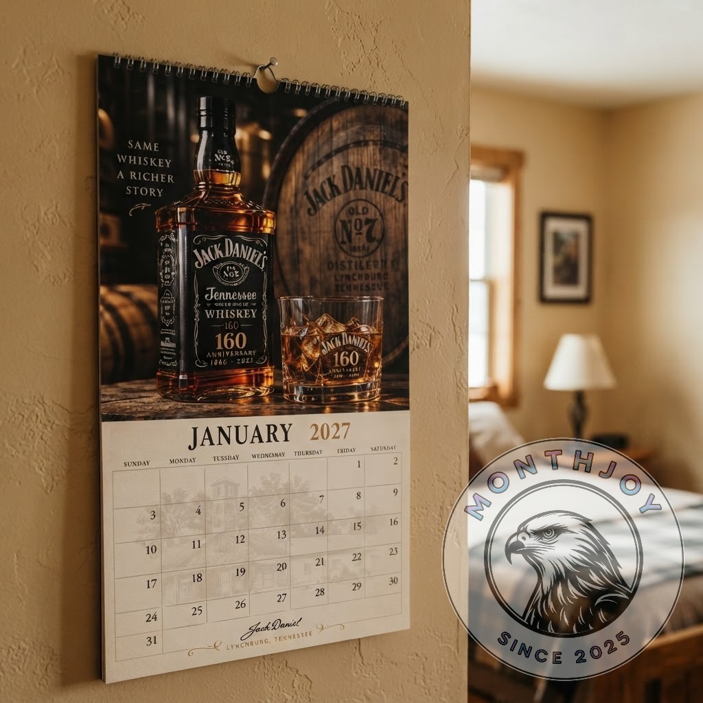 Jack Daniel's 160th Anniversary 2027 Wall Calendar - photo 2