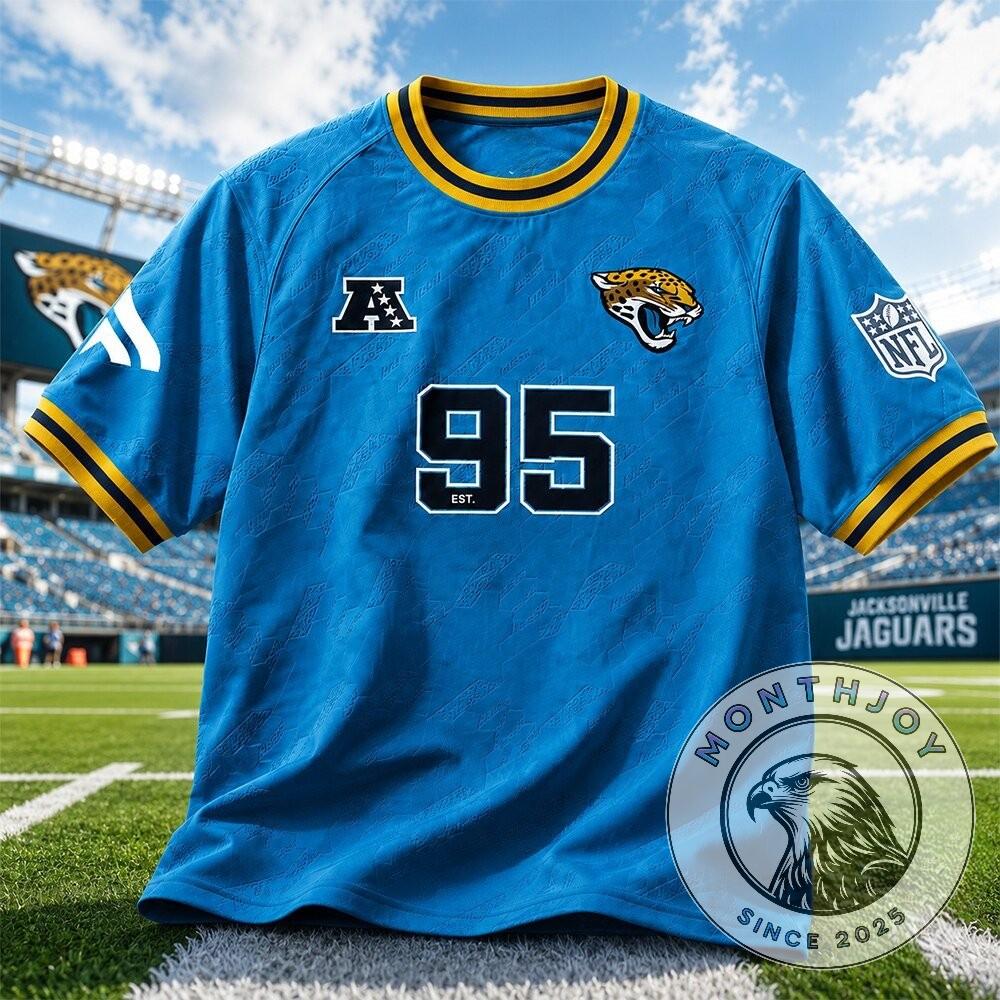 NFL Jacksonville Jaguars Football x Football Jersey 2026 - Front View