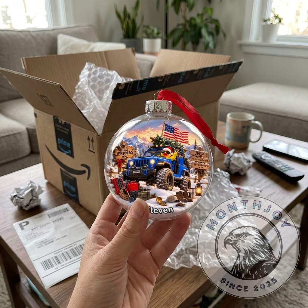 Jeep 85th Anniversary Merry Jeepmas Christmas 2026 Ornament - photo 3