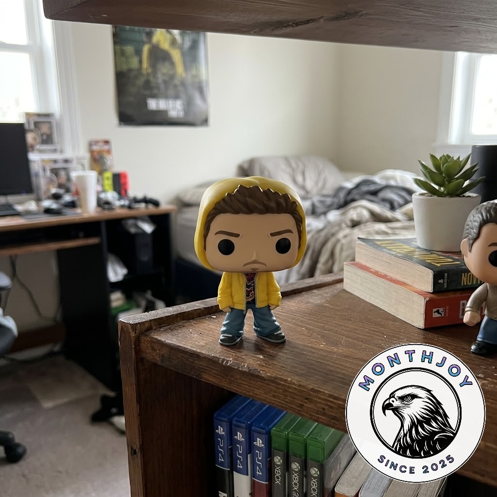 Jesse Pinkman Breaking Bad #1935 Funko Pop Figure - yellow jacket figure display