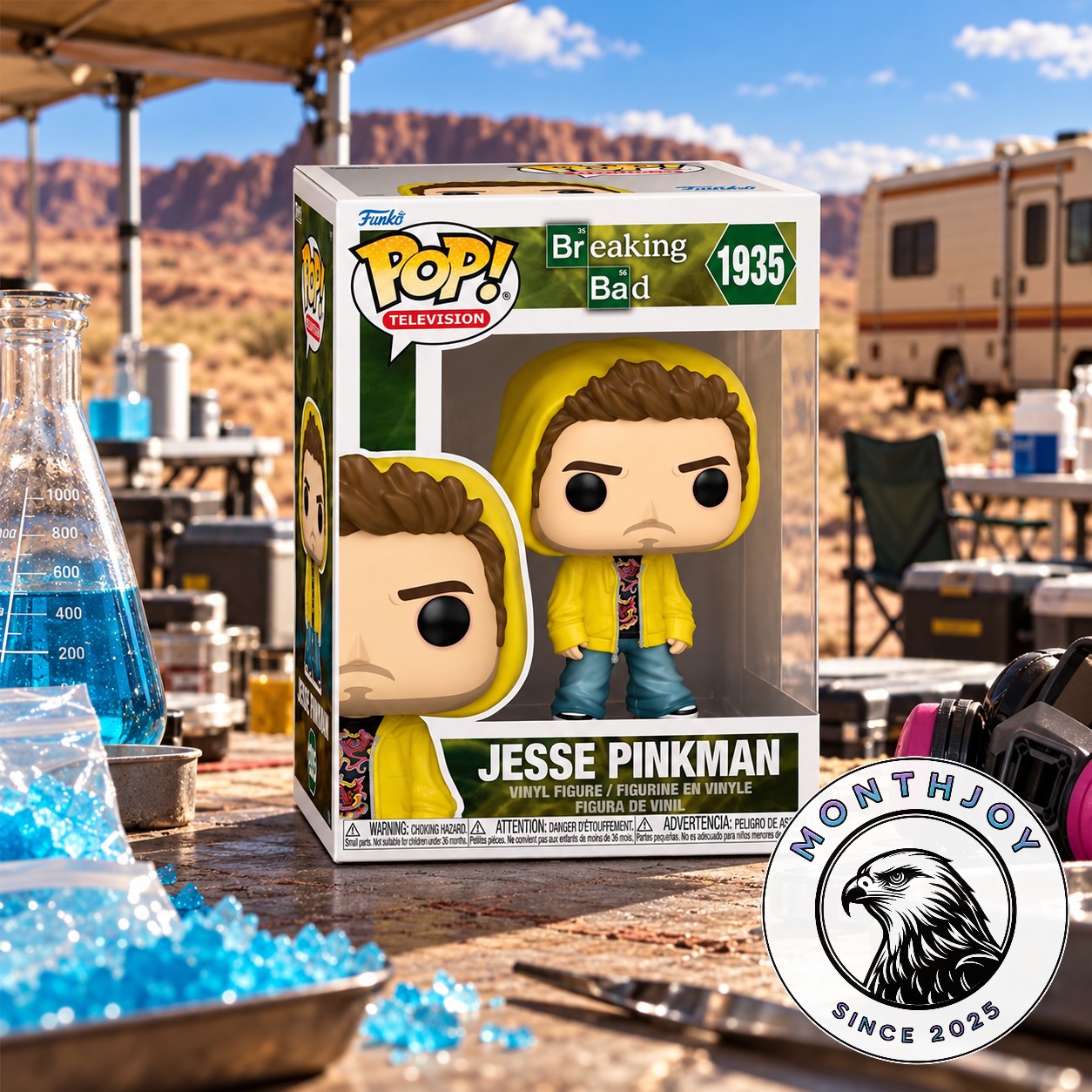 Jesse Pinkman Breaking Bad #1935 Funko Pop Figure - front boxed view