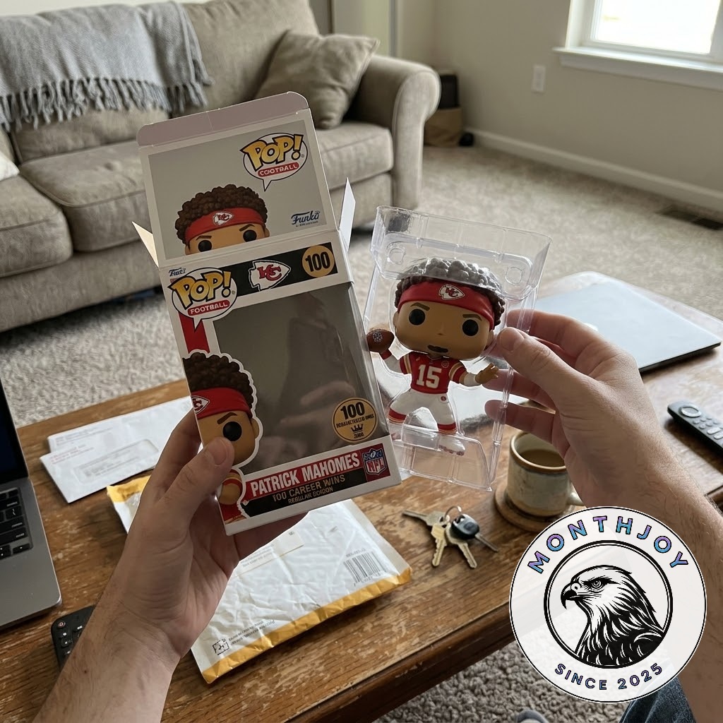 Kansas City Chiefs Patrick Mahomes 100 Career Regular Season Wins 2026 Funko Pop - photo 3