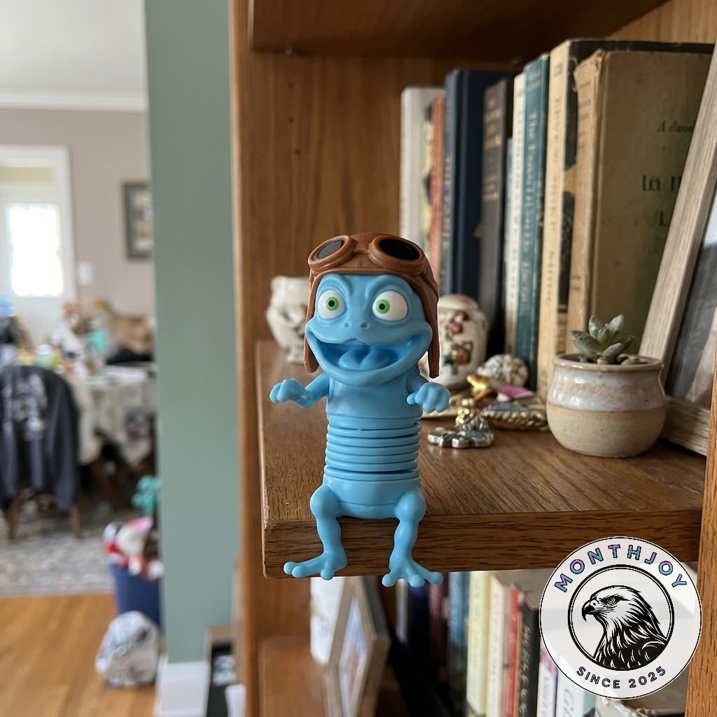 Kubilay3d Crazy Frog Helmet Motorcycle Handlebar Figurine - photo 3