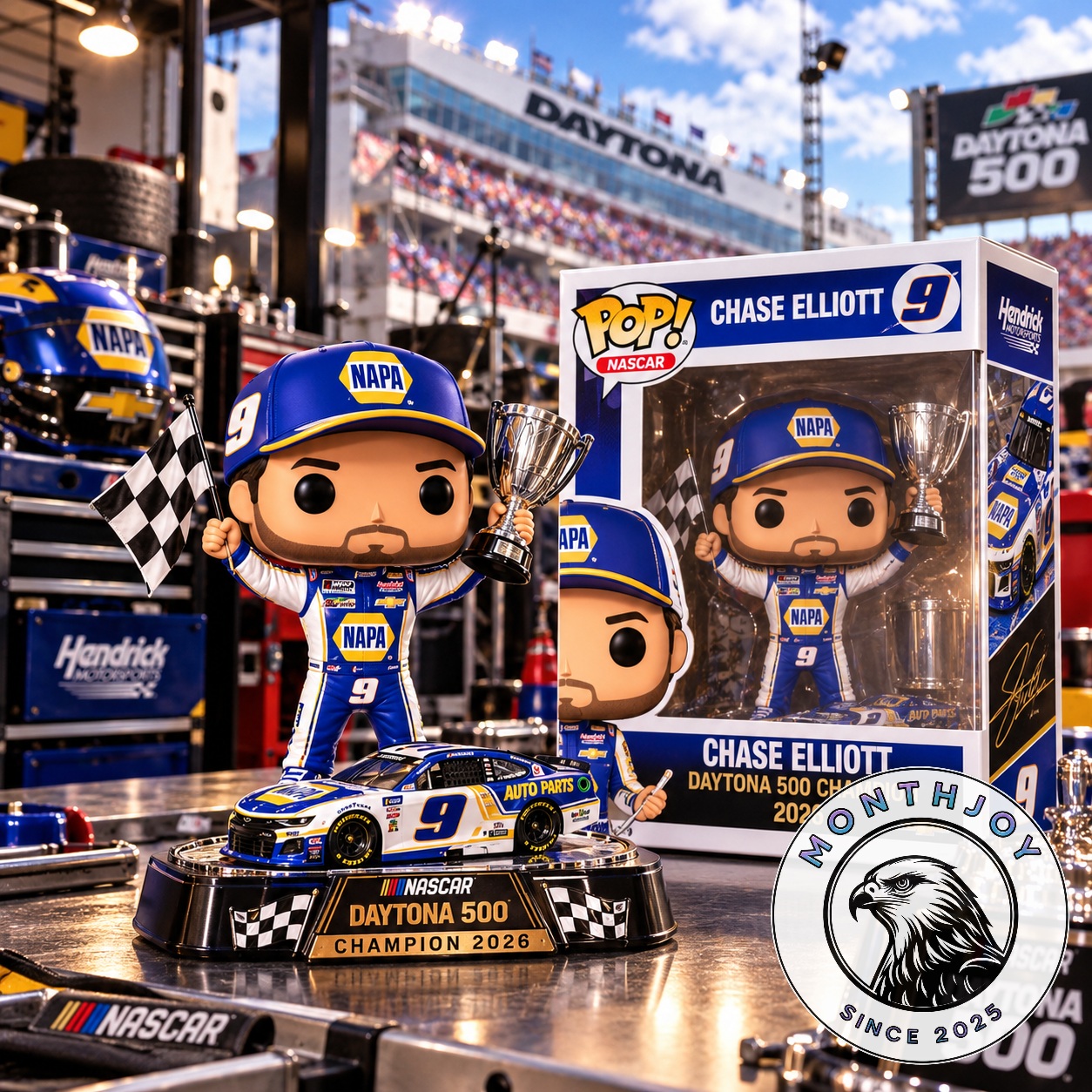 Kyle Larson 2026 Talladega YellaWood 500 Winner Funko Pop - photo 2