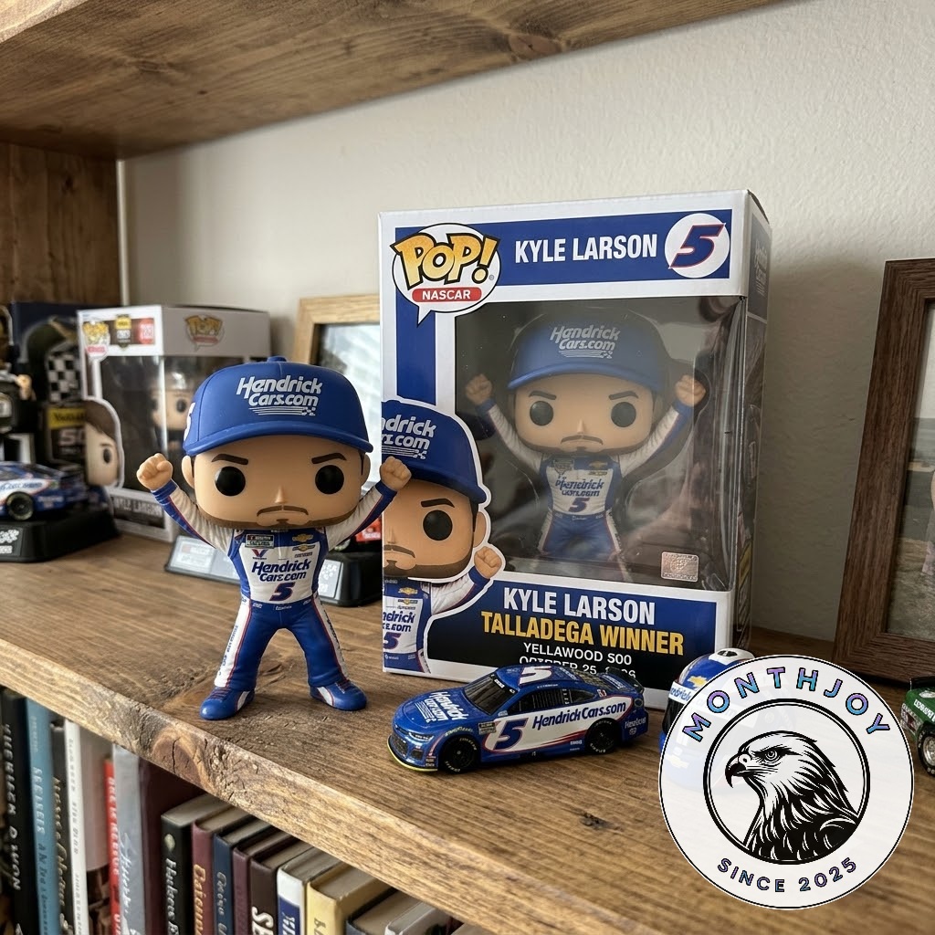 Kyle Larson 2026 Talladega YellaWood 500 Winner Funko Pop - photo 3