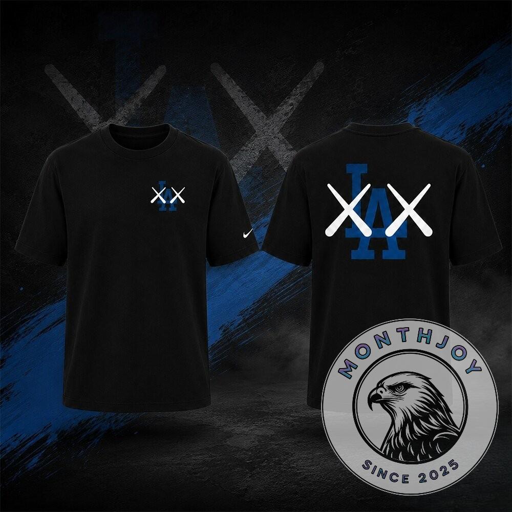 Nike x KAWS MLB Los Angeles Dodgers T-Shirt | MonthJoy