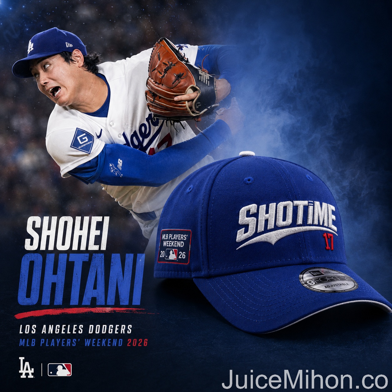 Shohei Ohtani Los Angeles Dodgers MLB Players’ Weekend 2026 Baseball Cap - Front View