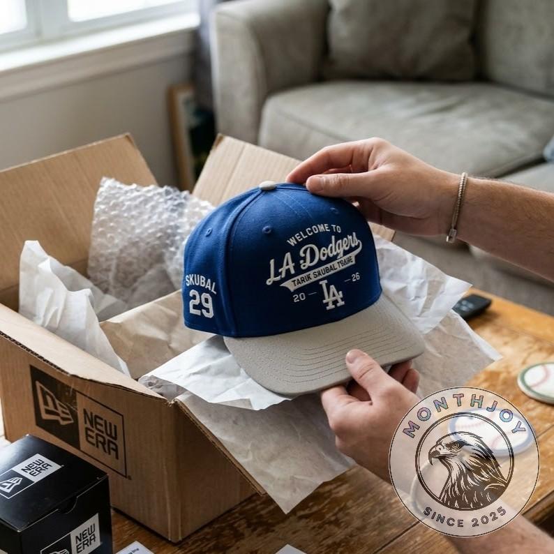 Tarik Skubal Los Angeles Dodgers 2026 Trade Concept Baseball Cap - Detail View