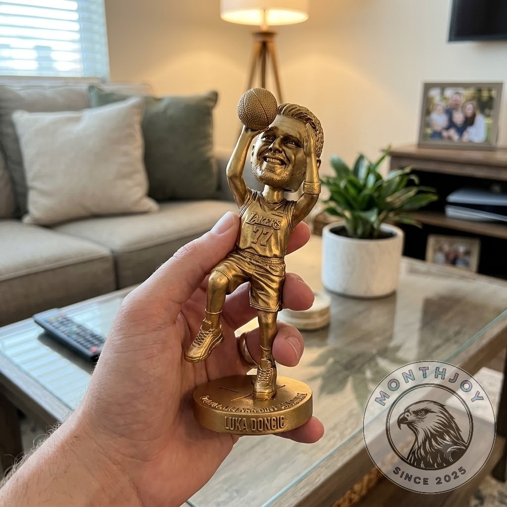 Los Angeles Lakers Luka Doncic Gold Figure Giveaway 2026 - photo 2