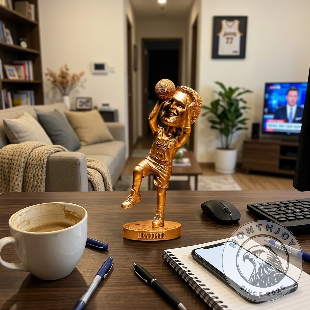 Los Angeles Lakers Luka Doncic Gold Figure Giveaway 2026 - photo 3