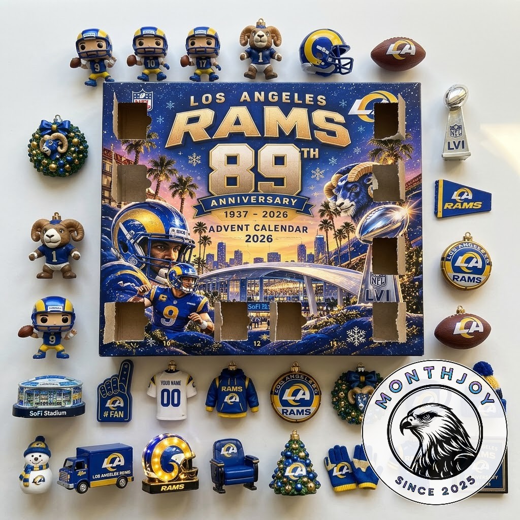 Los Angeles Rams 89th Anniversary 2026 Advent Calendar - photo 2