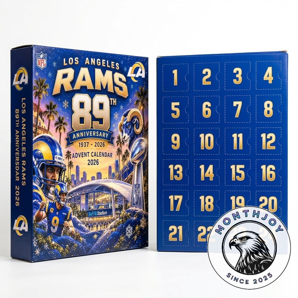 Los Angeles Rams 89th Anniversary 2026 Advent Calendar - photo 3