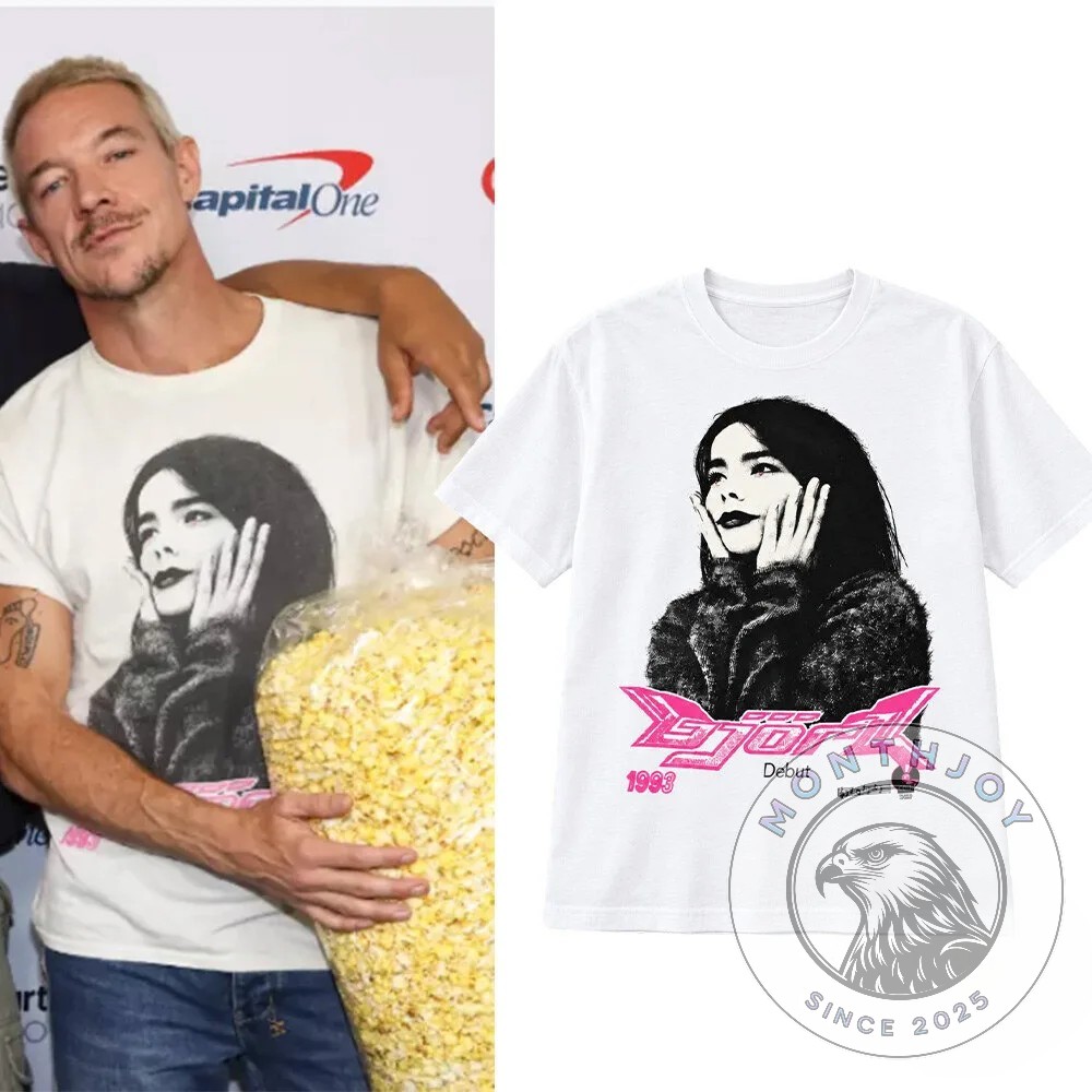 Major Lazer Diplo I Don't Know My Future Bjork T-Shirt At