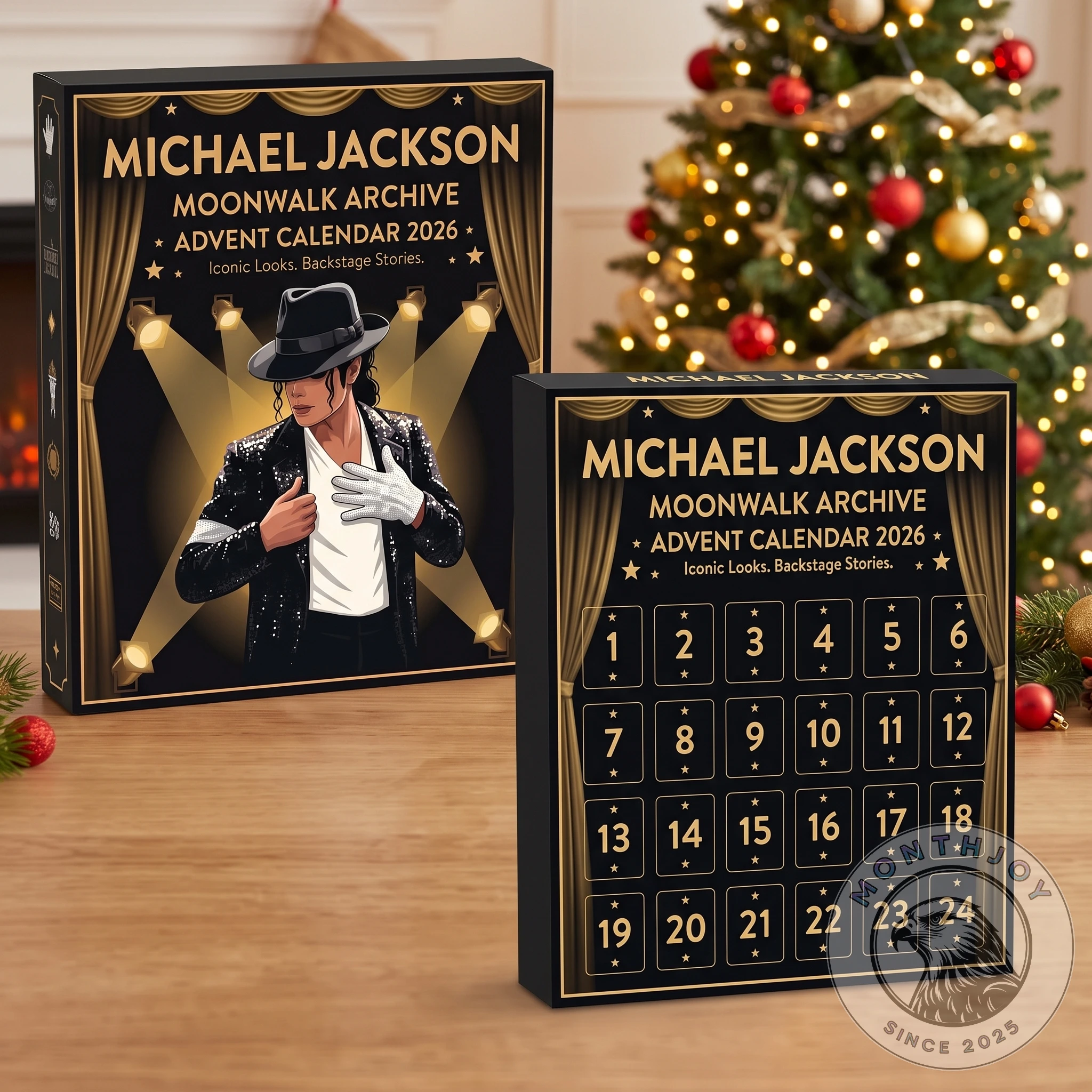 Michael Jackson Moonwalk Archive Advent Calendar 2026 | MonthJoy
