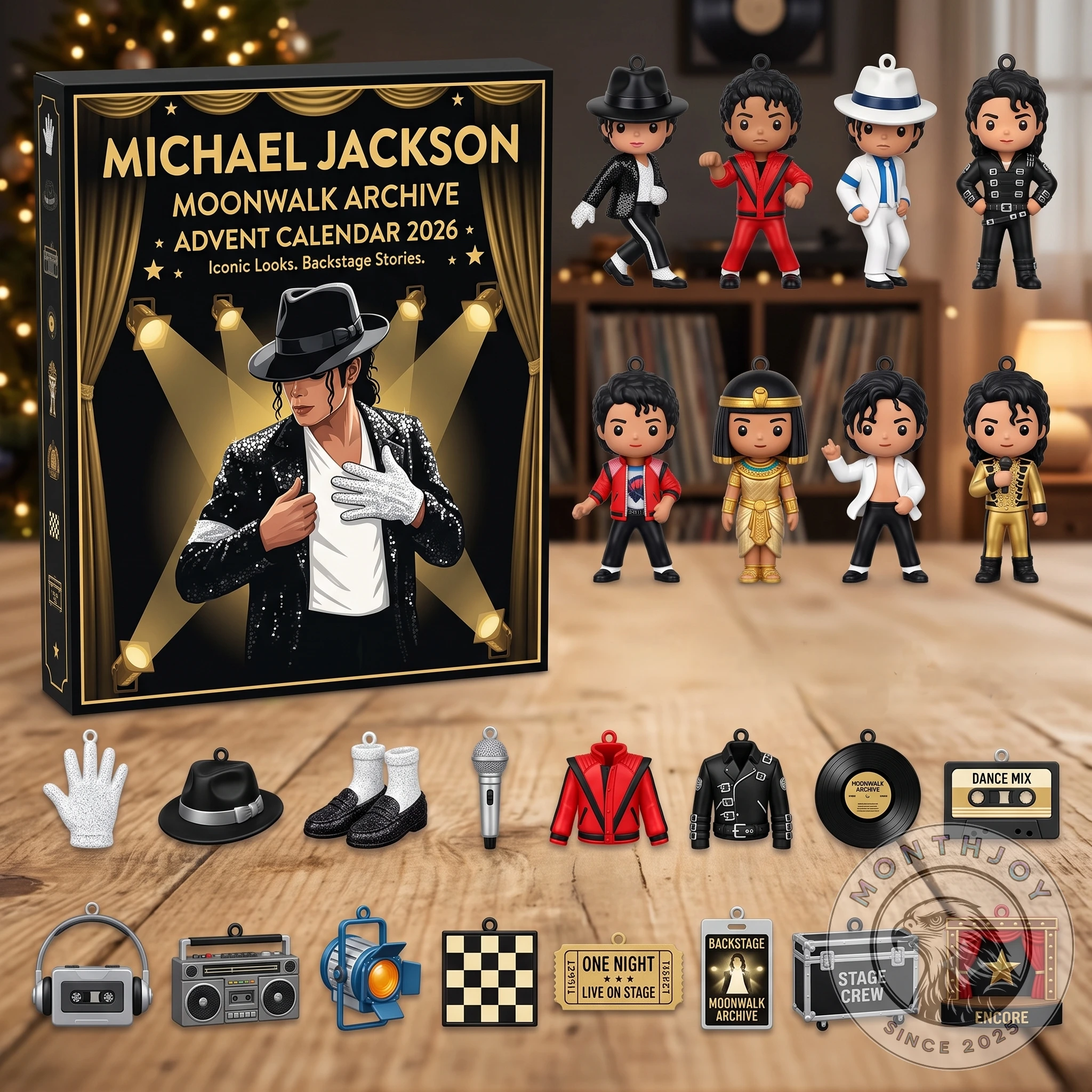 Michael Jackson Moonwalk Archive Advent Calendar 2026 | MonthJoy