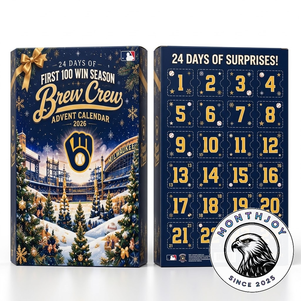 Milwaukee Brewers First 100 Win Season 2026 Advent Calendar - photo 2