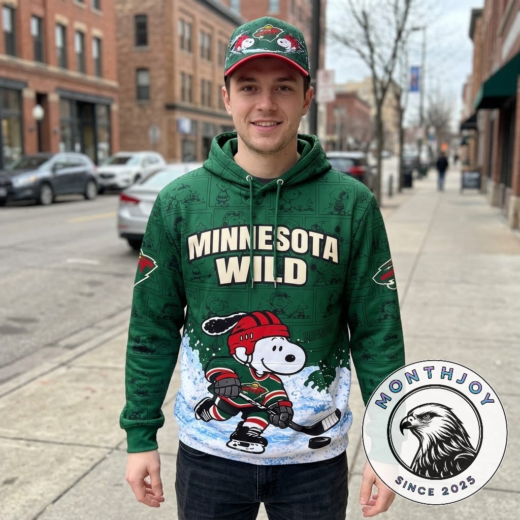 Minnesota Wild Peanuts Day 2026 Hoodie - photo 2