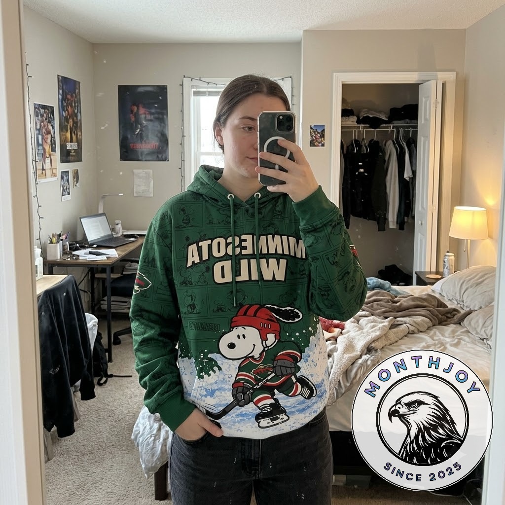 Minnesota Wild Peanuts Day 2026 Hoodie - photo 3