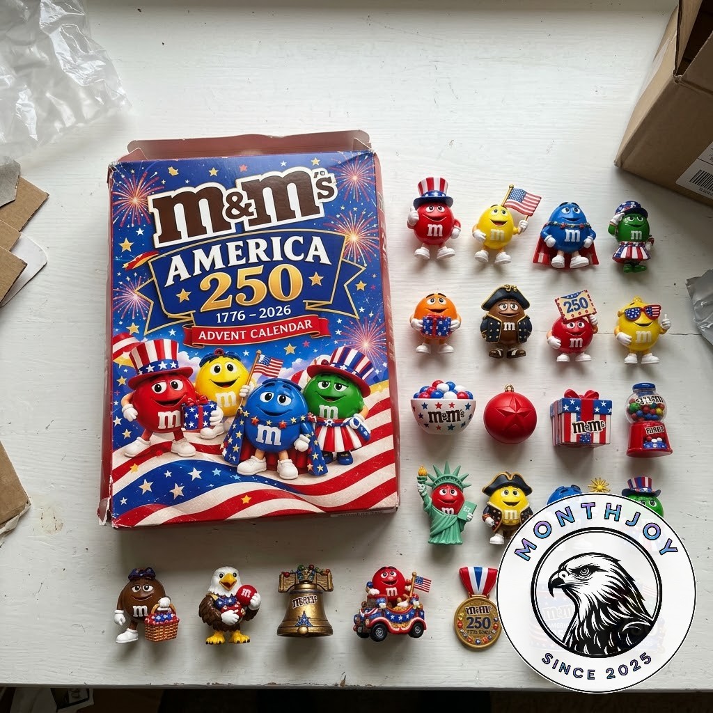 M&M’s America 250th Anniversary 2026 Advent Calendar - photo 3