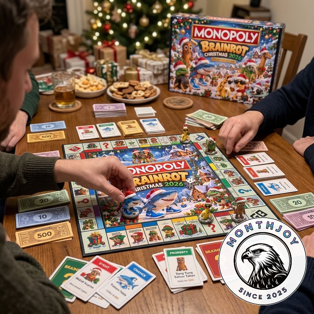 Monopoly Brainrot Christmas 2026 Board Game - photo 3