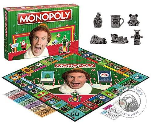 Monopoly Elf Buddy Christmas Board Game - photo 2