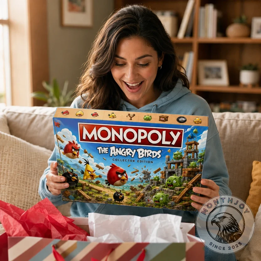 Monopoly The Angry Birds Collector Edition Board Game - Front View