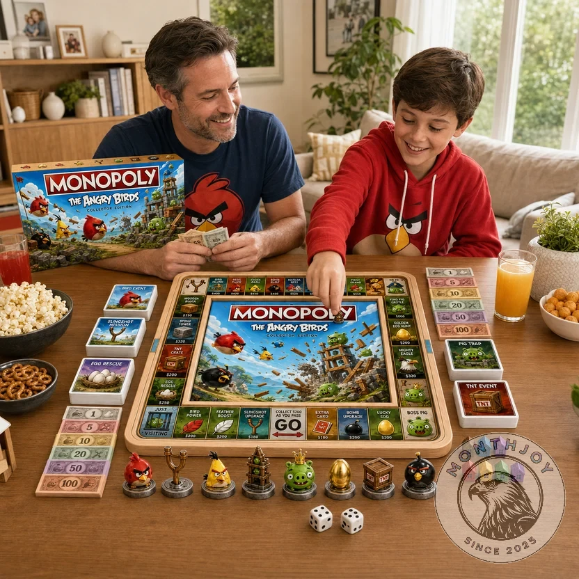 Monopoly The Angry Birds Collector Edition Board Game - Detail View