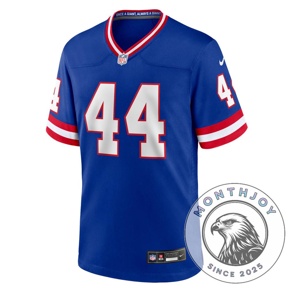 Skattebo #44 New York Giants Football Jersey - Detail View