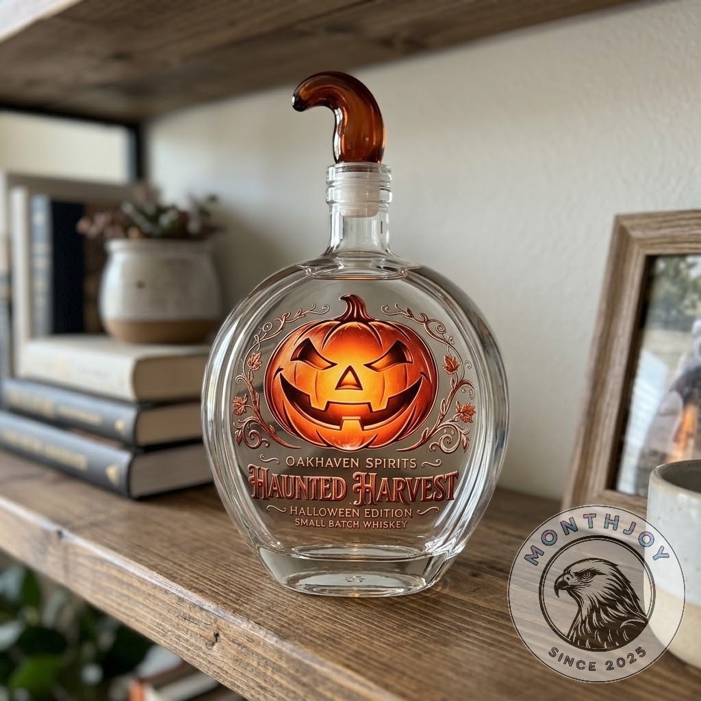 OakHaven Spirits Haunted Harvest Halloween 2026 Whiskey Decanter - photo 2